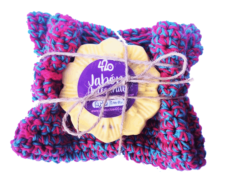 Jabón con bolsita 420